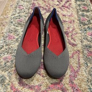 Rothy’s The Flat in Grey Size 10